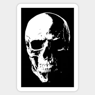 Single Skull Sticker